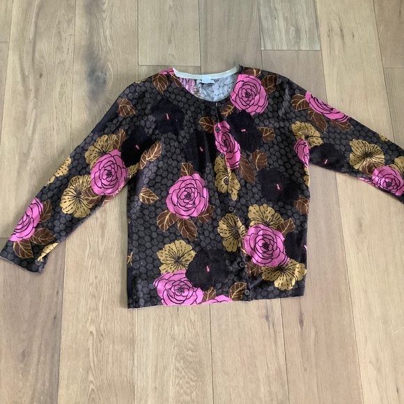 Lovely 100% Merino Wool Cardigan - L - excellent pre-loved condition - Picture 1 of 3